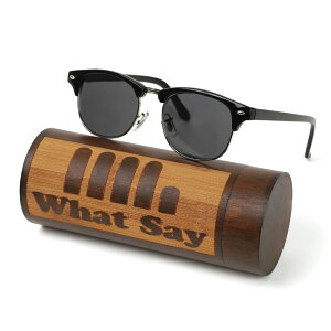 What Say UV400 T[g uE^Cv J[Y TOX NAY ɒBKl Y fB[X P[X glasses-096