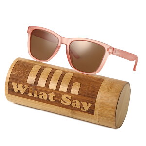 What Say EFg J[Y TOX ɒBKl UV400 Y fB[X P[X