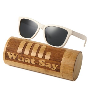 What Say EFg J[Y TOX ɒBKl UV400 Y fB[X P[X