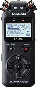 TASCAM(^XJ) DR-05X USB I[fBIC^[tF[X XeI jAPCMR[_[ nfBR[_[ USB}CN Youtube
