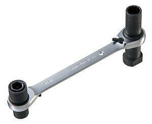 ネグロス電工 ラチェットメガネレンチ MAK1017HG