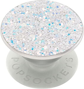 PopSockets Japan - �|�b�v�\�P�b�c �W���p�� PopGrip Sparkle Snow White ����P �X�p�[�N�� �|�b�v�O���b�v �X�}�z�O���b�v�X