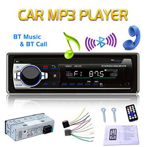 Eaglerich ԃWI Bluetooth ԉ J[I[fBI XeI v[[ Rt 1 Din 12V y76-90MHz {FMWI