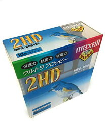 日立マクセル 2HD フロッピーディスク 3.5インチ コバルトブルー 10枚入り MF2-256HD(BL) B10P