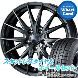 【3/30(土)クーポンでお得!!】【タイヤ交換対象】マツダ CX-60 KH系 WEDS ヴェルヴァ スポルト2 ディープメタル ダンロップ ウインターマックス WM03 235/55R19 19インチ スタッドレスタイヤ&ホイールセット 4本1台分