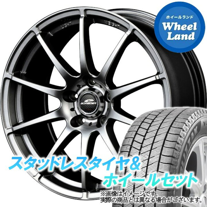 SCHNEIDERシュナイダーホイールxブリヂストンタイヤセット【4本 