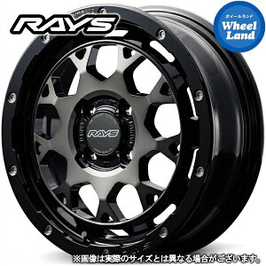 予約受付中!【ホイールのみ単品4本セット】軽自動車レイズ チームデイトナ M9+ ブラック/ディスククリアスモーク(BEL) 5.0J-15 インセット45 4穴 PCD100 15インチホイール 4本1台分【送料無料】