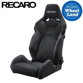 【25日（日）お得なクーポン!!】レカロシート［RECARO］SR-S BK100 BK/BK【カムイ黒/ブリリアントメッシュ黒/カムイ黒】【受注生産】【沖縄・離島着払い】【代引き不可】【国内正規品】