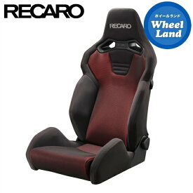 【10日(日)お得なクーポン!!】レカロシート［RECARO］SR-S BK100 RD/BK【カムイ黒/ブリリアントメッシュ赤/カムイ黒】【受注生産】【沖縄・離島着払い】【代引き不可】【国内正規品】