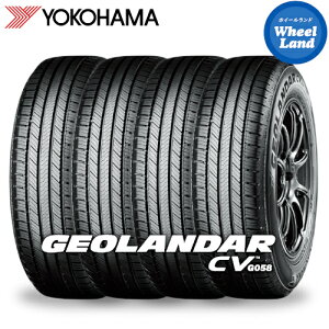 【 GEOLANDAR CV G058 215/50R18 92V 】【30日(木)お得なクーポン!!】【タイヤ交換対象】18インチ サマータイヤ単品4本 ヨコハマ夏タイヤ YOKOHAMA ジオランダー CV G058【送料無料】