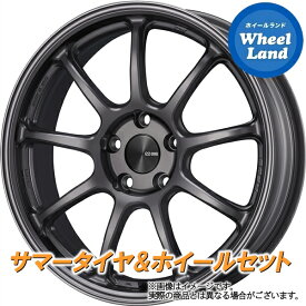 【31日～1日48時間クーポン!!】【タイヤ交換対象】トヨタ プリウスα 40系 ENKEI パフォーマンスライン PF09 ダークシルバー トーヨー ナノエナジー 3プラス 215/50R17 17インチ サマータイヤ ホイール セット 4本1台分