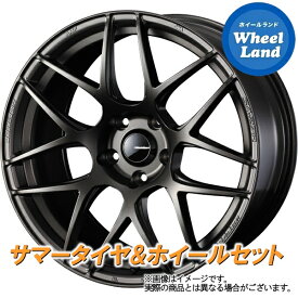 【20日(土)お得なクーポン!!】【タイヤ交換対象】ダイハツ クー M400系 WEDS ウェッズスポーツ SA-27R EJブロンズ ダンロップ ディレッツァ DZ102 205/40R17 17インチ サマータイヤ ホイール セット 4本1台分