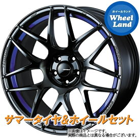 【31日～1日48時間クーポン!!】【タイヤ交換対象】ニッサン ジューク F15系 WEDS ウェッズスポーツ SA-27R BLC2 ダンロップ エナセーブ EC204 215/55R17 17インチ サマータイヤ ホイール セット 4本1台分