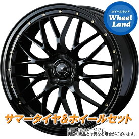 【25日(木)クーポンあります!!】【タイヤ交換対象】トヨタ ヴォクシー 90系 WEDS ノヴァリス アセットM1 ブラック／Gピアス ヨコハマ アドバン フレバ V701 215/45R18 18インチ サマータイヤ ホイール セット 4本1台分