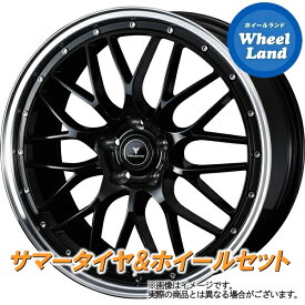 【3/30(土)クーポンでお得!!】【タイヤ交換対象】トヨタ ハリアーHV 60系 WEDS ノヴァリス アセットM1 BK／リムポリッシュ ヨコハマ ブルーアース XT AE61 225/55R19 19インチ サマータイヤ ホイール セット 4本1台分