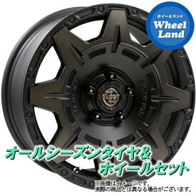 【31日～1日48時間クーポン!!】【タイヤ交換対象】トヨタ マークX 130系 2.5L WEDS クロスオーバーガーメンツ スタイルM MBKクリア ダンロップ オールシーズン MAXX AS1 215/55R17 17インチ オールシーズンタイヤ ホイール セット 4本1台分