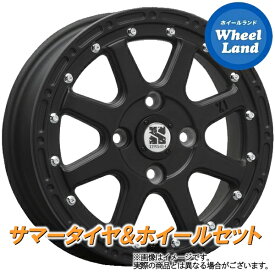 【31日～1日48時間クーポン!!】【タイヤ交換対象】ホンダ アクティバン HH系 MLJ エクストリームJ フラットBK トーヨー オープンカントリー RT 145/80R12 12インチ サマータイヤ ホイール セット 4本1台分