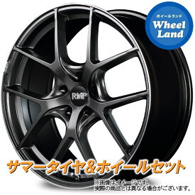 【31日～1日48時間クーポン!!】【タイヤ交換対象】トヨタ プリウスα 40系 MID RMP 025F セミグロスGM/リムDC/ロゴマシニング ヨコハマ アドバン dB V552 215/45R18 18インチ サマータイヤ ホイール セット 4本1台分