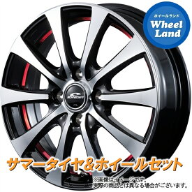 【25日(木)クーポンあります!!】【タイヤ交換対象】スズキ Kei 10,20系 MID シュナイダー RX-01 BKPO／アンダーカットレッド トーヨー トランパス mp7 165/60R15 15インチ サマータイヤ ホイール セット 4本1台分