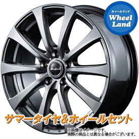 【31日～1日48時間クーポン!!】【タイヤ交換対象】トヨタ アリオン 260系 MID ユーロスピード G10 メタリックグレー ダンロップ EC202L 195/65R15 15インチ サマータイヤ ホイール セット 4本1台分