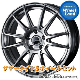 【3/30(土)クーポンでお得!!】【タイヤ交換対象】トヨタ ヴェルファイアHV 20系 WEDS ウェッズスポーツ SA-62R PSB ブリヂストン プレイズ RX-RV2 235/50R18 18インチ サマータイヤ&ホイールセット 4本1台分