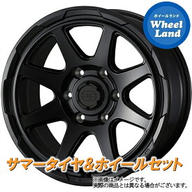 【5日(水)クーポンあり!!】【タイヤ交換対象】トヨタ ランドクルーザー プラド 120系 WEDS ウェッズ スタットベルク セミマットBK ヨコハマ ジオランダー X-AT G016 265/65R17 17インチ サマータイヤ&ホイールセット 4本1台分