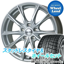 【5日(日)クーポンあり!!】【タイヤ交換対象】レクサス HS ANF10 ホットスタッフ エクシーダー E06 メタルシルバー ヨコハマ アイスガード 6 IG60 215/55R17 17インチ スタッドレスタイヤ&ホイールセット 4本1台分