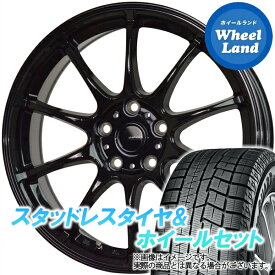 【31日～1日48時間クーポン!!】【タイヤ交換対象】トヨタ プリウス 30系 ホットスタッフ Gスピード G-07 メタリックブラック ヨコハマ アイスガード 6 IG60 195/65R15 15インチ スタッドレスタイヤ&ホイールセット 4本1台分