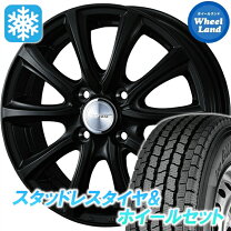 楽天市場】155／80r14 スタッドレスタイヤ ホイールセット 