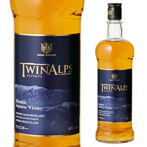 �c�C���A���v�X 40�x 750ml�W���p�j�[�Y �E�C�X�L�[ �u�����f�b�h twin alps japanese whisky ��S