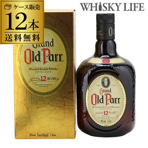 1本当り3,030円(税別) 送料無料 [大容量] オールドパー 12年 40度 1L(1000ml)  ケース販売12本入 送料無料 虎Sブレンデッド スコッチ [ウイスキー][ウィスキー] 通販
