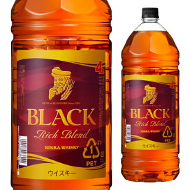 【全品P3倍 7/20限定】【4本までで1梱包】ニッカ ブラックニッカ リッチブレンド 4L(4000ml)[長S] [ウイスキー][ウィスキー]japanese whisky