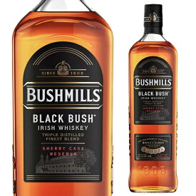 ブッシュミルズ ブラックブッシュ 700ml 40度 正規ウイスキー アイリッシュ ブレンデッド 北アイルランド 長S