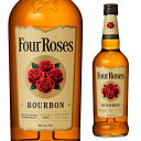 フォアローゼズ 正規品 40度 700ml[長S]アメリカン バーボン [ウイスキー][ウィスキー]イエロー フォアローゼス Four Roses BOURBON