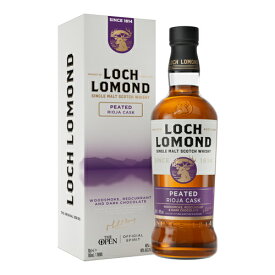 【全品P3倍 7/20限定】ロッホローモンド ピーテッド リオハカスク 40度 700ml スコッチ ハイランド シングルモルト ウイスキー 長S