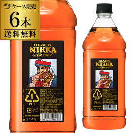 【全品P3倍 7/15限定】送料無料ブラックニッカ スペシャル 42度 1800ml 6本 ケース販売 大容量 ニッカウヰスキー 国産 ブレンデッド ウイスキー 長S