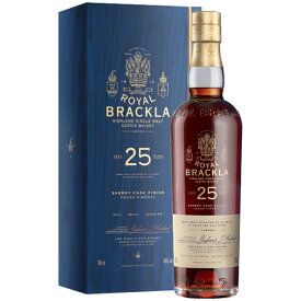 【全品P3倍 7/20限定】ロイヤルブラックラ 25年 46度 700ml ハイランド シングルモルト ウイスキー 長期熟成 ROYAL BRACKLA whisky 長S