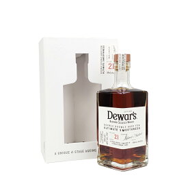 Dewars　デュワーズ　ダブルダブル　21年　46%　500ml　箱付き ／Dewars 21 Years Old Blended Scoth Whisky 500ml
