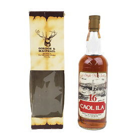 カリラ　16年　ゴードン&マクファイル　シングルモルトウイスキー　40%　750ml　箱付き/Caol Ila 16 Years Old Gordon＆MacPhail Single Malt Whisky 75cl