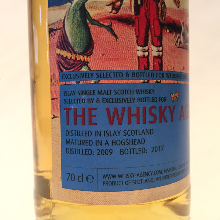 楽天市場】アイラ Islay The Whisky Agency bottled for Weddings 