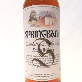 スプリングバンク Springbank Original Bottling 10 Years old 46% vol / 70 cl