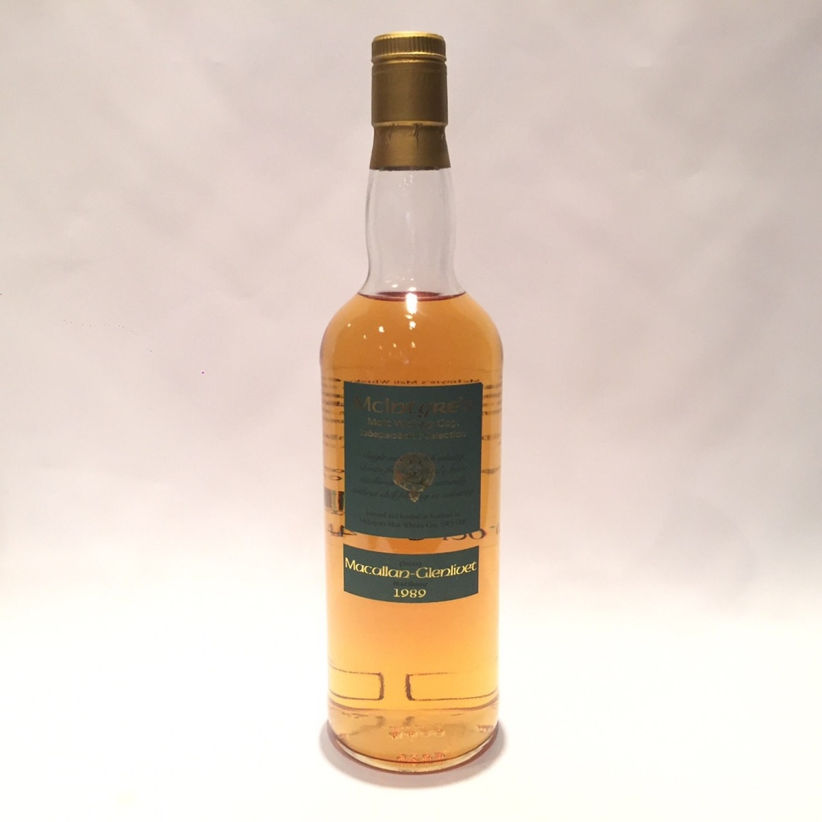 マッカラン Macallan McIntyre`s Malt Whisky Coy. 1989 46% vol   70cl