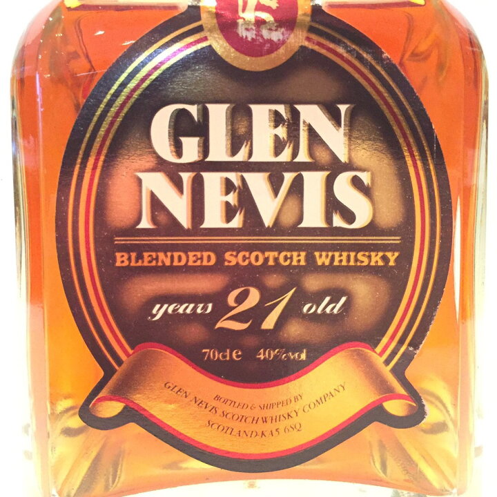 楽天市場】【箱入り】グレンネヴィス GLEN NEVIS 21 Years Old 40度  