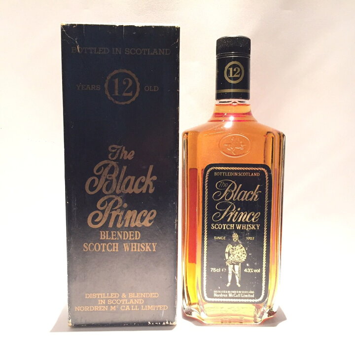 楽天市場】【箱入り】ブラックプリンスBlack Prince 12 Year Old43%vol The Black Prince スコッチウイスキー 750ml 43%