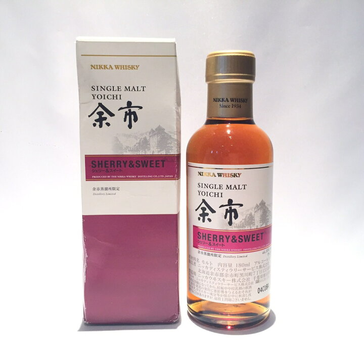 楽天市場】ニッカ シングルモルト余市シェリー＆スイート余市蒸留所 