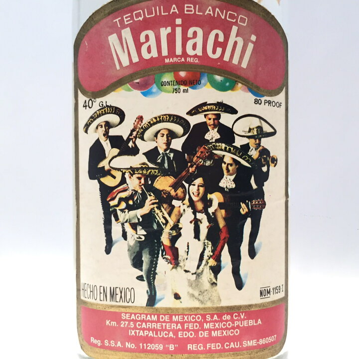 楽天市場】マリアチ（マリアッチ）テキーラMariachiTequila40°G.L. 