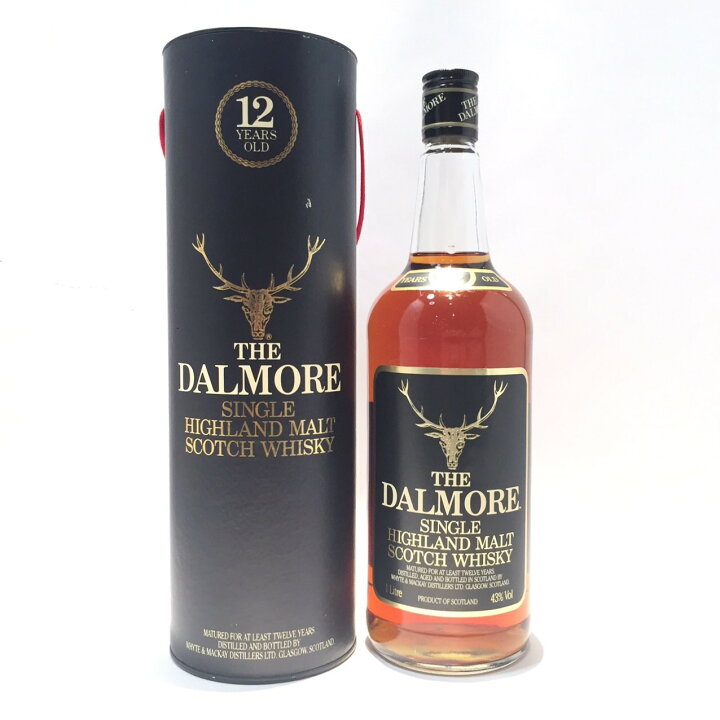 楽天市場】ダルモア 12年THE DALMOREYEAR 12 OLD1Litre ／ 43%Vol 