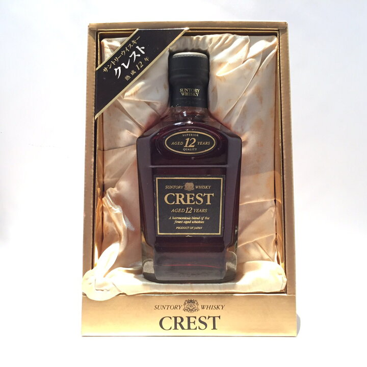 楽天市場】サントリークレスト 12年SUNTORYCRESTAGED 12 YEARS43 