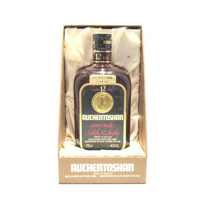 楽天市場】特級オーヘントッシャン12年AUCHENTOSHANYRS 12 OLD43GL 