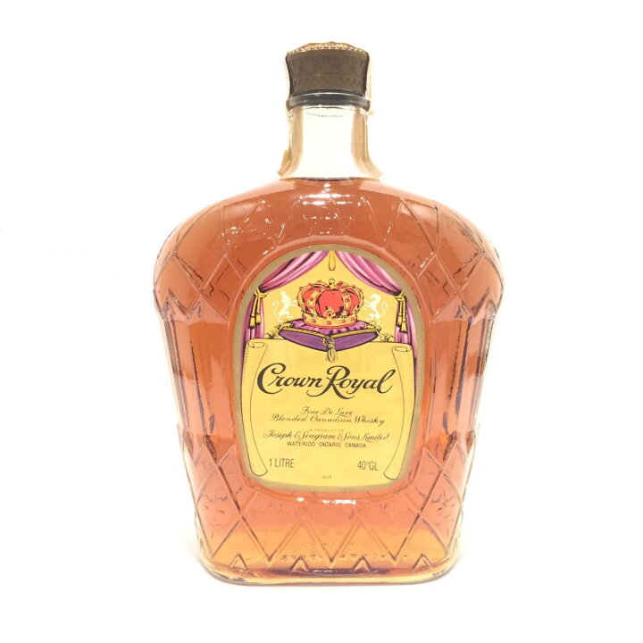 楽天市場】クラウンロイヤル 1977Crown Royal 19771LITRE / 40°G.L. 